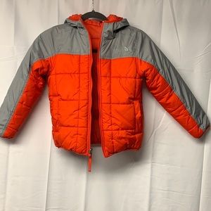 Boys size small reversible Northface winter jacket